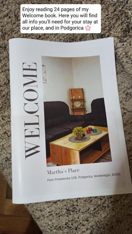 Martha'S Place Drac بودغوريتْسا المظهر الخارجي الصورة